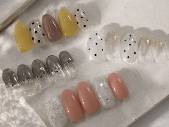 ウープスネイル 北上パル店(OopsNAIL)の写真/《洗練された理想の指先へ!時短メニュー新登場◎》自爪を労わりながら美しく仕上げる施術にリピーター続出!
