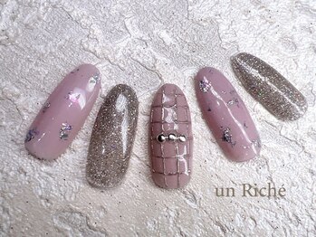 アンリッシュ 新宿(un Riche)/￥8800★アート定額60分★ 26.9.5
