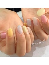 リノ ネイル(Rino nail)/カラフルパステルネイル