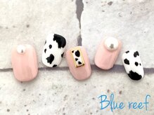 ネイルアンドまつげエクステ ブルーリーフ 四谷三丁目店(Blue Reef)/お正月ネイル