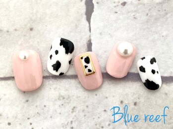 ネイルアンドまつげエクステ ブルーリーフ 四谷三丁目店(Blue Reef)/お正月ネイル