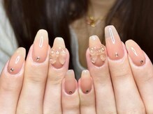 ウサギネイル 新大久保店(usagi nail)/リボンネイ