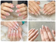 バービーフェイス 恵比寿(Barbie Face)の雰囲気（ワンホン チーク　韓国ネイル 大人可愛い  スカルプ  シンプル）
