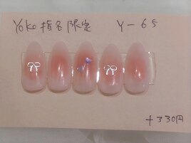 王道チークネイル！Y-65