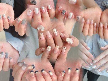 ミライ トータルビューティーサロン(mirai)の写真/梅雨でも指先からテンションあげて6月映えネイルで気分晴れさせましょう♪
