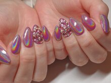 チョコアンドミント/オフ込♪ジェル１０本アート☆