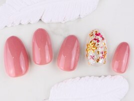 春夏秋冬押し花アートネイル