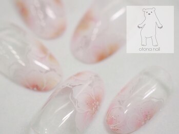 オトナネイル(otona nail)/フラワーフレンチ