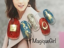 ネイルサロン マジックガール(Nail Salon MagiqueGirl)/【ニュアンスホログラム】