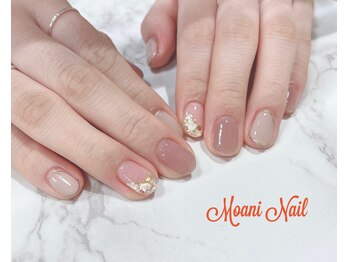 モアニネイル 岡山駅前(Moani Nail)/シンプルニュアンスネイル