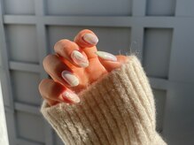 ネイルサロン ソウ 京橋店(Nail Salon Sou)/ホワイト×ニュアンス