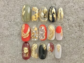 8(HACHI)/お正月デザイン[ネイル/マツパ]