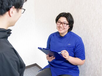 武蔵新城北口鍼灸整骨院・整体院/カウンセリングを始めます