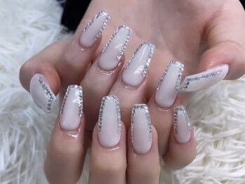 ピダムセカンドフォーネイル(PIDAM.2 for Nail)の写真/【自爪のお悩みを抱えている方は、当店へご相談ください♪】長さだし(チップ)1本¥400・10本¥4000で楽しめる