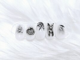 ハロウィンネイル