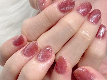 アップネイル/キャッツアイマグネットネイル