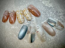 選べるデザイン多数★爪に優しい「ノンサンディングジェル」導入