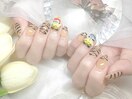 【Yuuka】虎柄ネイル