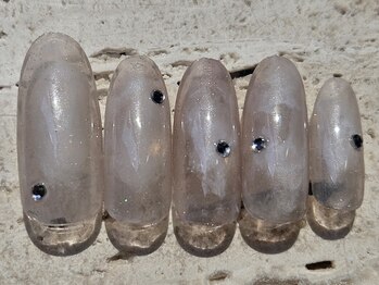 プロモート 岡山城下店(Promote)/抜け感ニュアンスネイル【岡山】