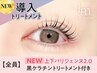 上下【NEW】パリジェンヌ＋黒ケラチン導入トリートメント【￥9040】[福島]