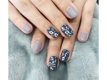 ネイルズ スペース グリッター(NAIL'S SPACE glitter)/★メタリックレオパード★