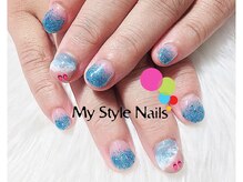 マイ スタイル ネイルズ(My Style Nails)/ラメグラデーションジェル