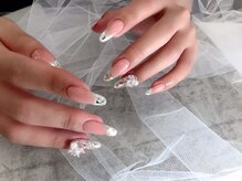 ネイル マックスケリー 大阪梅田(MAXKELLY)/ガラスフレンチ