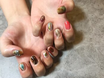 イデアル(ideal)/ジェルデザインフリー10本アート