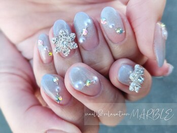 ネイルアンドリラクゼーション マーブル(MARBLE)/つけ放題¥7,700