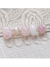 たゆ ネイル(たゆnail)/ニュアンスピンクフレンチネイル