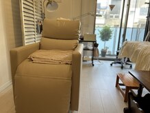 半個室のお部屋で優しい音楽をBGMに癒されながらのご褒美時間