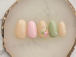 フラワーネイル