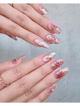 クリーム(Nail Atelier CREAM)/【season'sニュアンス定額】8月