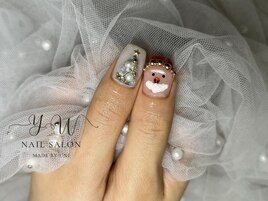クリスマスネイル