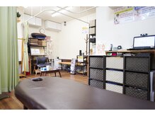 新リンパサロン横浜青葉西 整体院 中澤/施術用ベッド