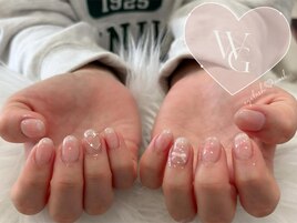 ♯チーク　♯ショートネイル