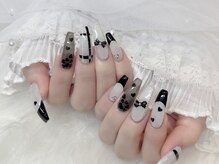 モカ 京橋(moca)/【Risa】チェックネイル