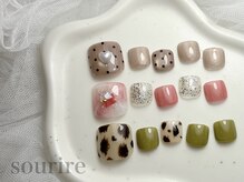 スリール 六甲道店(sourire)の雰囲気(¥7,900(90分)<神戸市/住吉/定額デザイン/ジェル/フットジェル>)