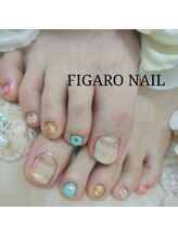イヴ アイラッシュアンドネイル(Eve eyelash&nail)/チェック柄フット
