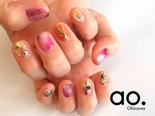 アオ おもろまち(ao.)/85min/ニュアンス &nbsp;Nail ao.沖縄