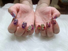 キラキラネイル