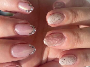 エマネイルスタジオ(Emma nail studio)の写真/分かりやす！3種類から選ぶ定額メニュー♪自爪に優しいパラジェル導入◎可愛いネイルで気分もUP☆