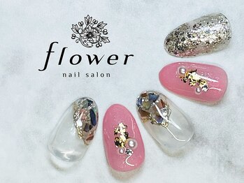 フラワーネイルサロン(flower)/定額デザイン¥8500