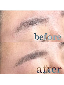 エムデコビューティ(M-DecoBeauty)/平行に並んで人気の平行アーチ