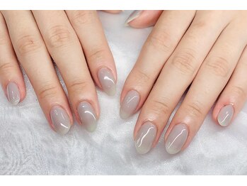 ヘブン ネイル 鶯谷(HEAVEN Nail)/グレージュグラデ