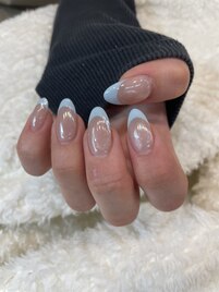 水色フレンチ