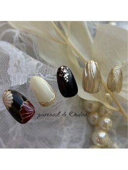 ピュアネイルアンドオンディーヌ/成人式デザイン ラグジュアリー