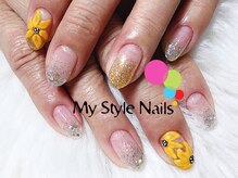 マイ スタイル ネイルズ(My Style Nails)/プレミアムラメグラデーション