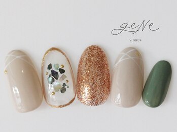 geNe 'n GRUS(ジーン アンド グルス)/1月2月トレンドアート