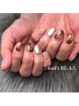 ネイルズリアル 倉敷(nail's RE.A.L)/タイダイネイル